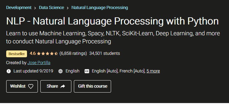 11 Best Natural Language Processing Courses Online Bestseller In 2023 0734