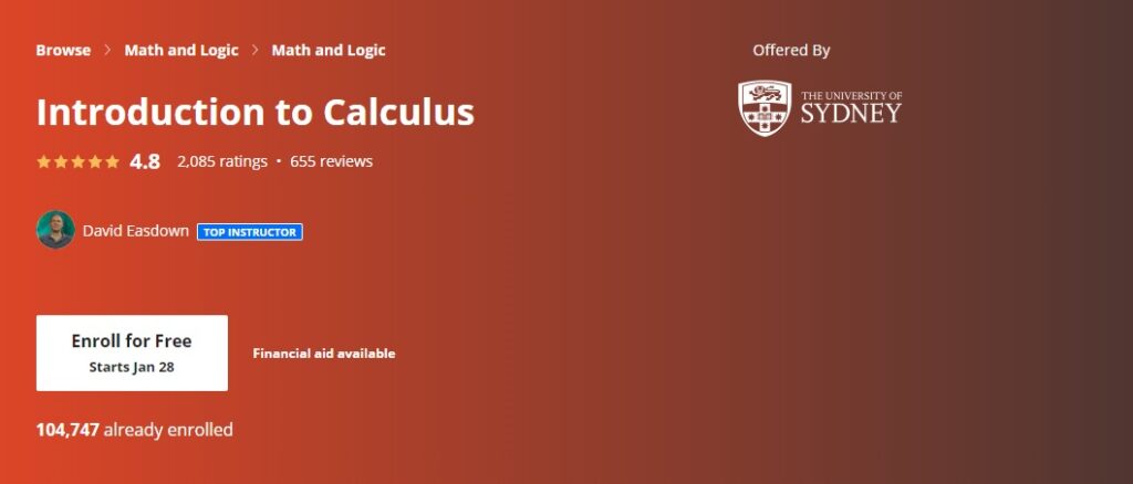 8 Best+FREE Calculus Courses Online For Machine Learning In 2024