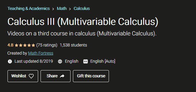 calculus 1 online course free