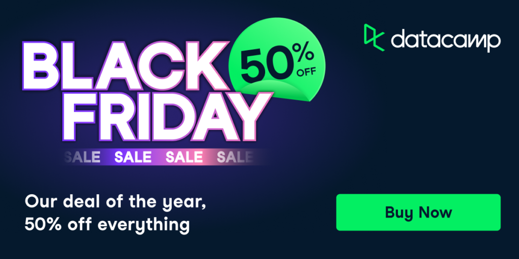 Datacamp Black Friday Deals 2024