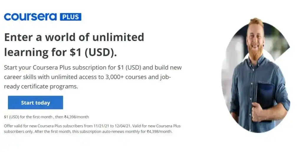 Black Friday Deals Coursera