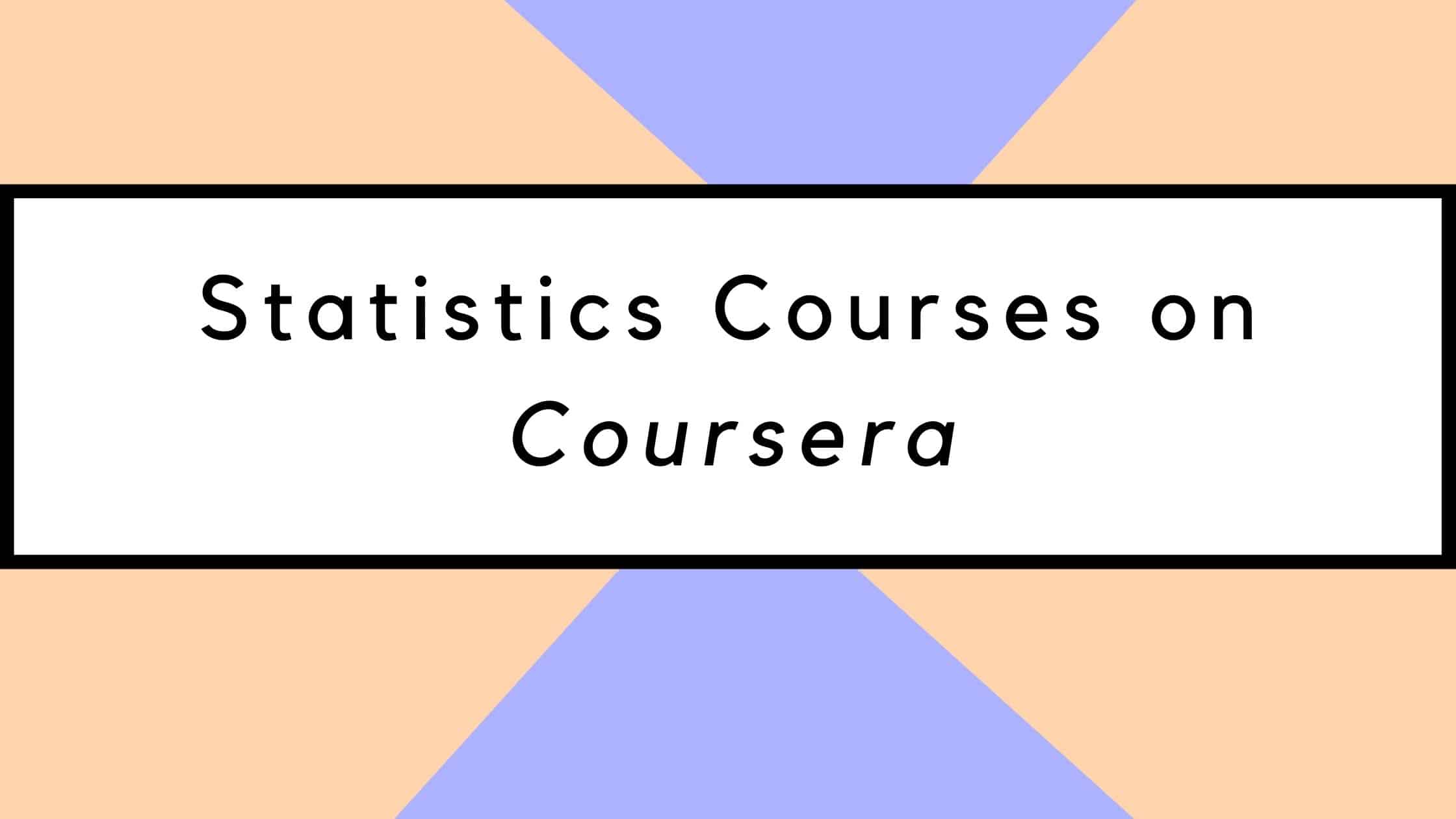 statistics course work