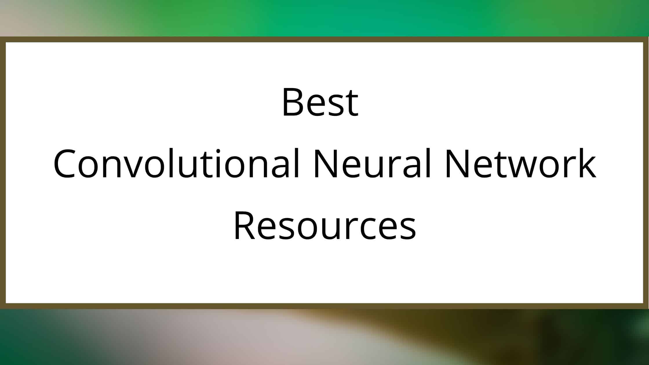 Best 2024 neural network