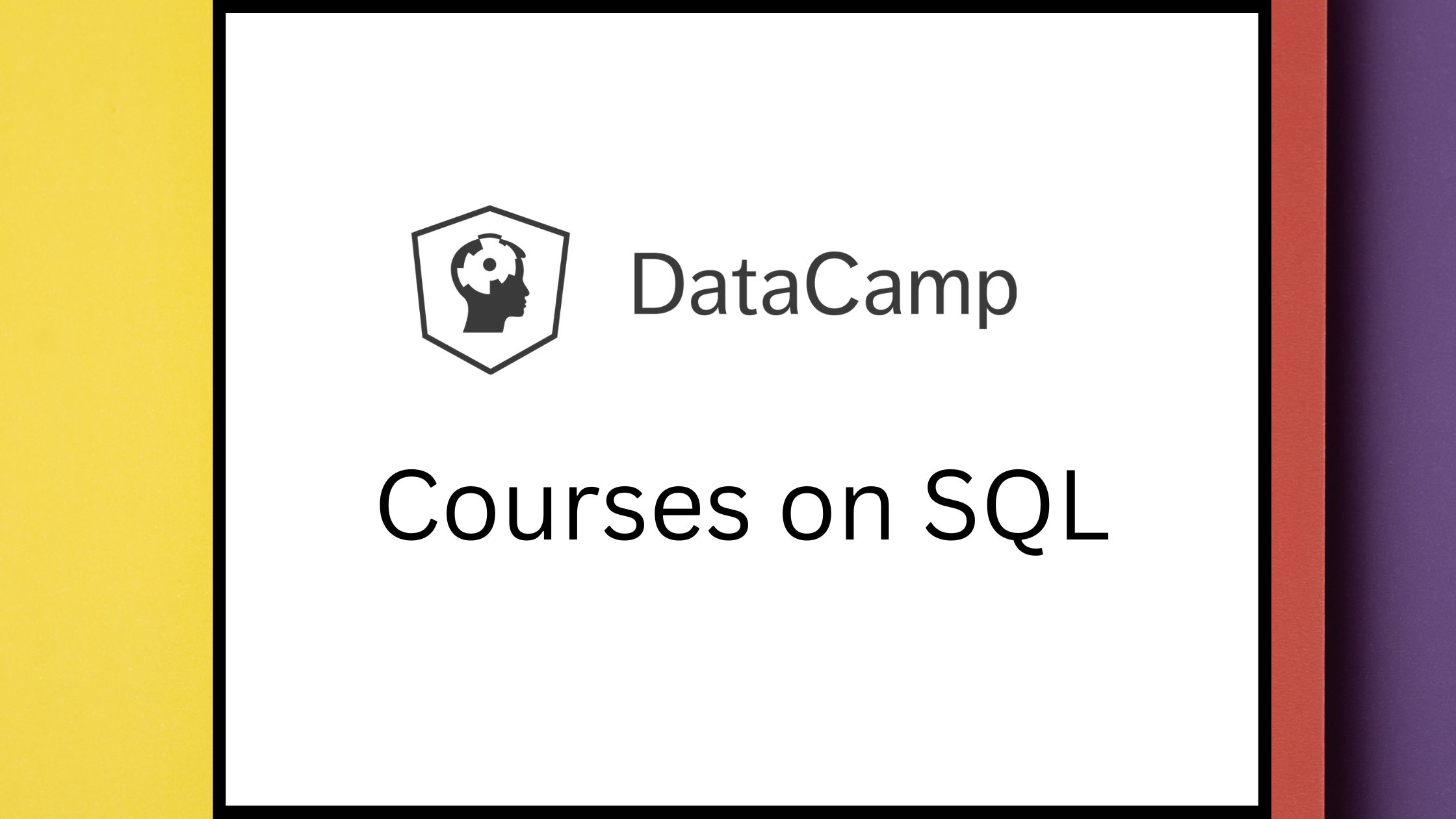 7 Best SQL Courses On Datacamp You Must Know In 2024