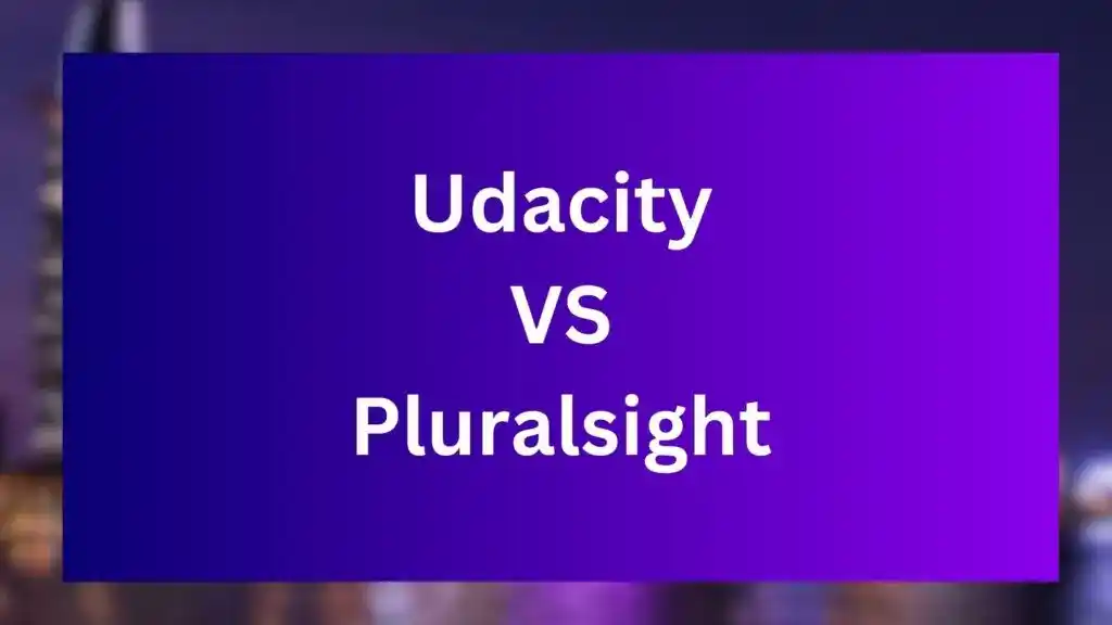 Udacity vs Pluralsight